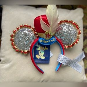 Disney ears, 50th anniversary Dumbo themed. With tags